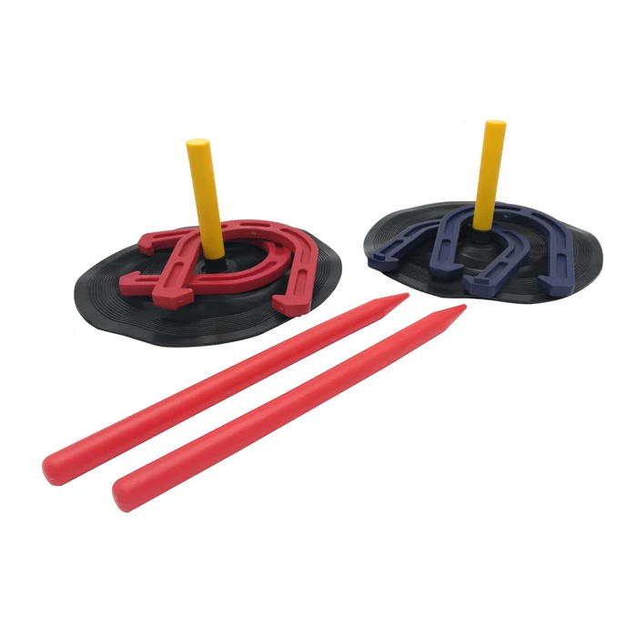 Заднем дворе газон пляжный закрытый напольный резиновый бросить метаний в форме подковы, игровой набор для детей и взрослых