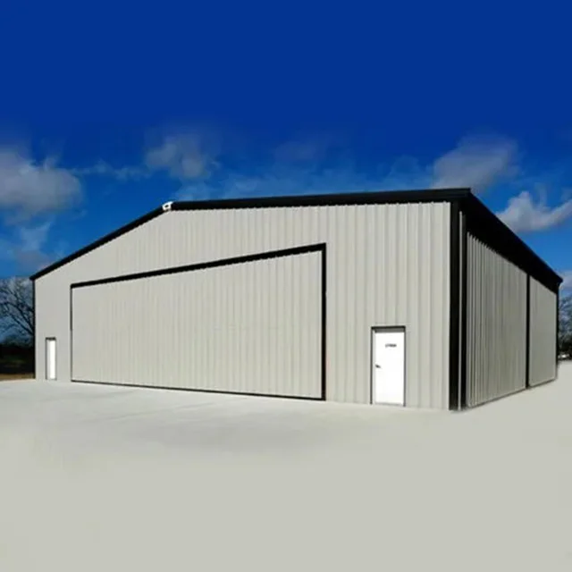 Prefabricated Steel Structure Workshop Building Prefab Warehouse and Plant Workshops Durable Metal Shed for Workspaces
