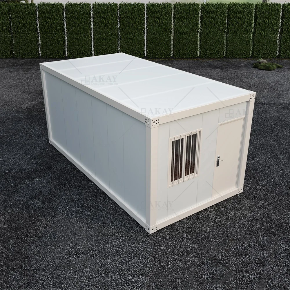 New Modular Prefabricated Homes Original Factory Modern Container House Prefab Houses with Glass Floor-to-Ceiling Windows