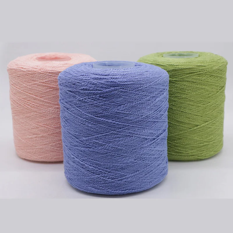 Manufacturers wholesale cotton core spun blended yarn cotton yarn for crochet
