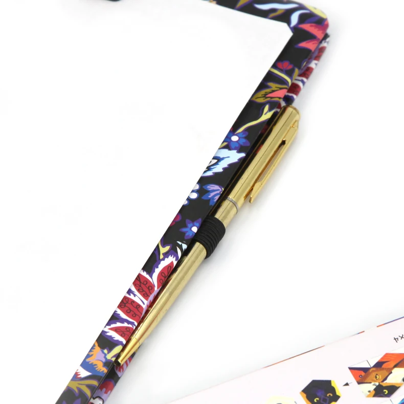 recycled lever arch padfolio clipboard folder desk organizer set folio files with binder