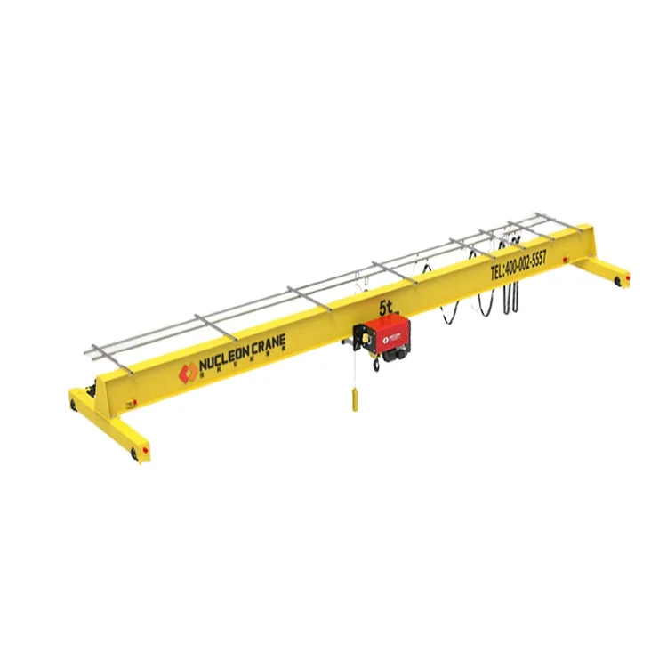China brand Nucleon 3t 5t 10t  European style Single Girder Overhead Crane Customized manufacturer price