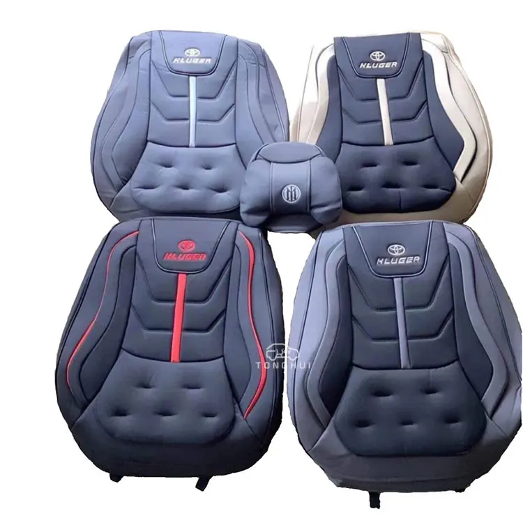 Car Seat Covers With Car Seat Cushion Luxury Pvc Pu Universal Leather Seat Cover Car Accessories