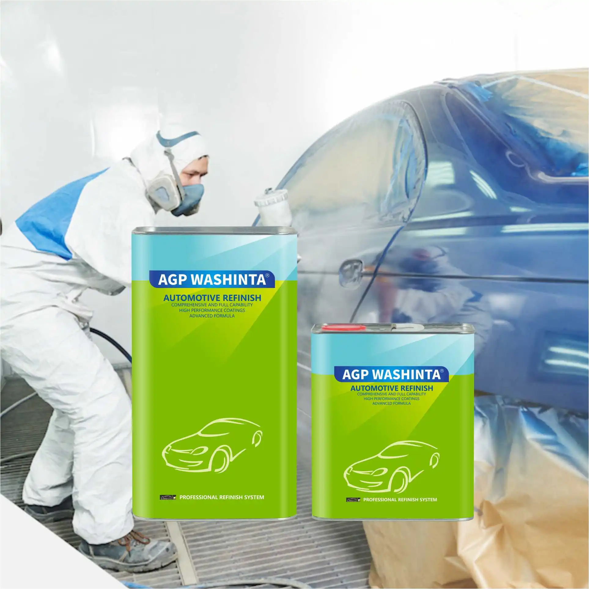 High Gloss ClearCoat Auto Car Paint Pintura Automotriz Popular Automotive Painting