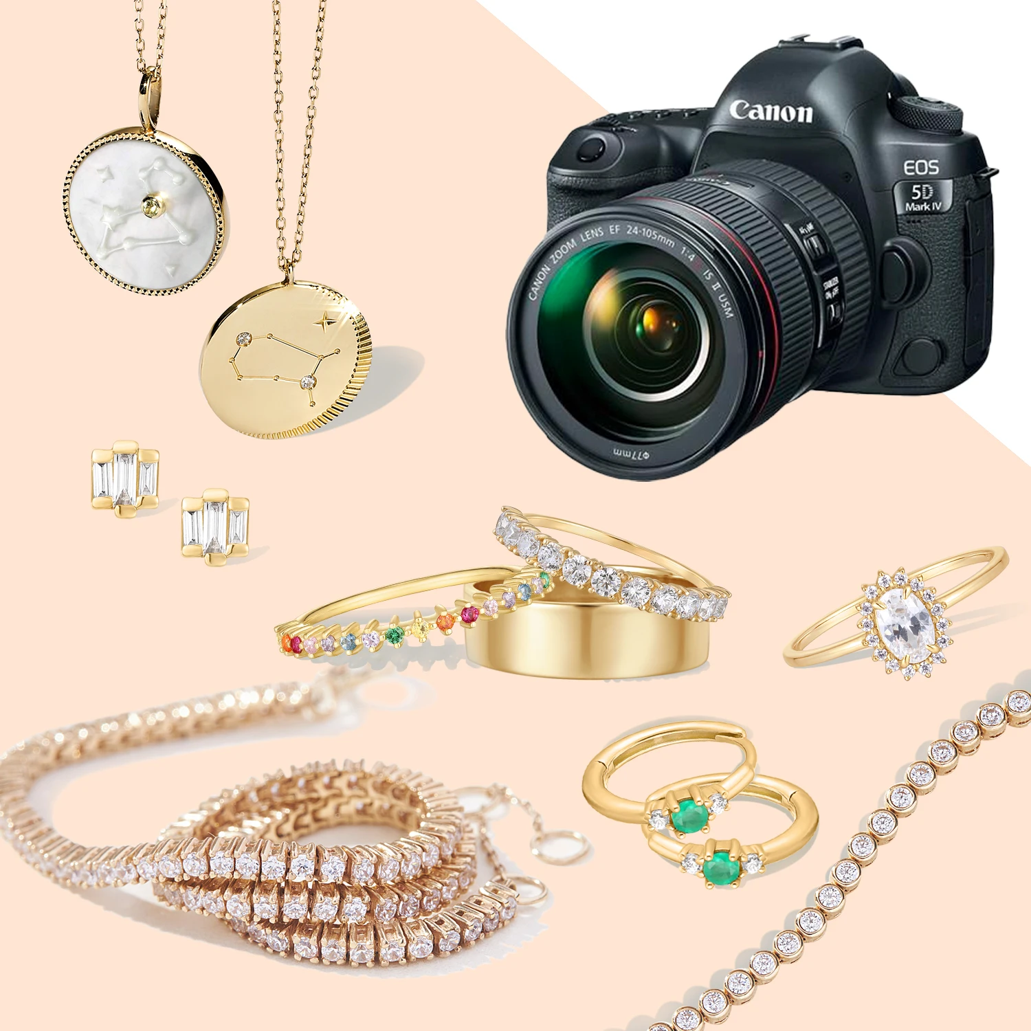 FREE TRIAL product photography service Jewelry Photography White Background graphic design photo services 14k fine Jewelry