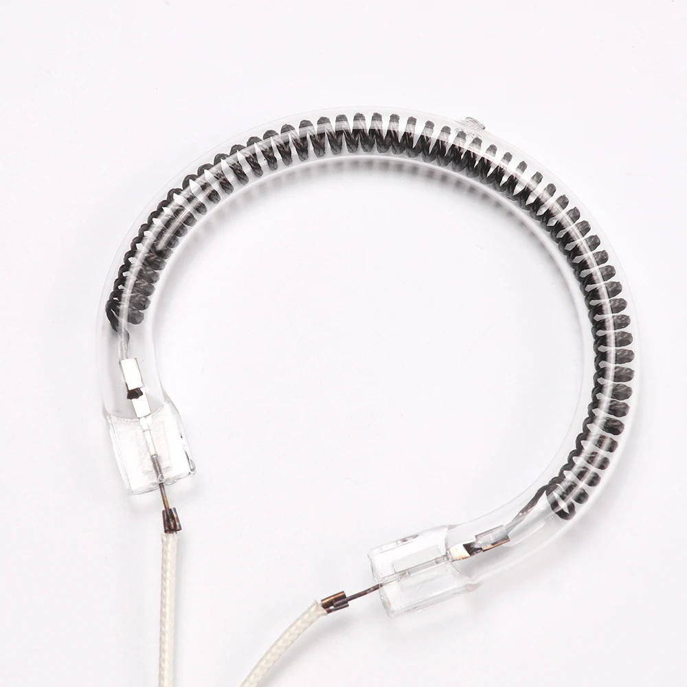 ИК-лампы 500 Вт 220 В C-образной формы инфракрасная нагревательная лампа галогенная