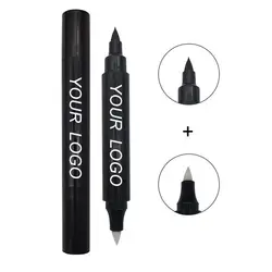 Makeup Double Head Eraser Eyeliner Waterproof Eyeliner Private Label Liquid Eyeliner with Easer