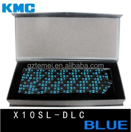 KMC 10 скоростей шоссейные велосипеды цепи X10SL переключатель системы High-end инструмент для демонтажа велосипеда MTB Diamond как покрытие
