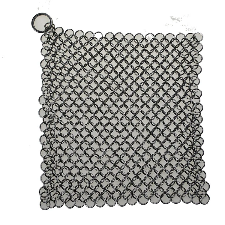 Силиконовый губчатый скребок chainmail из нержавеющей стали 316, Индивидуальный размер