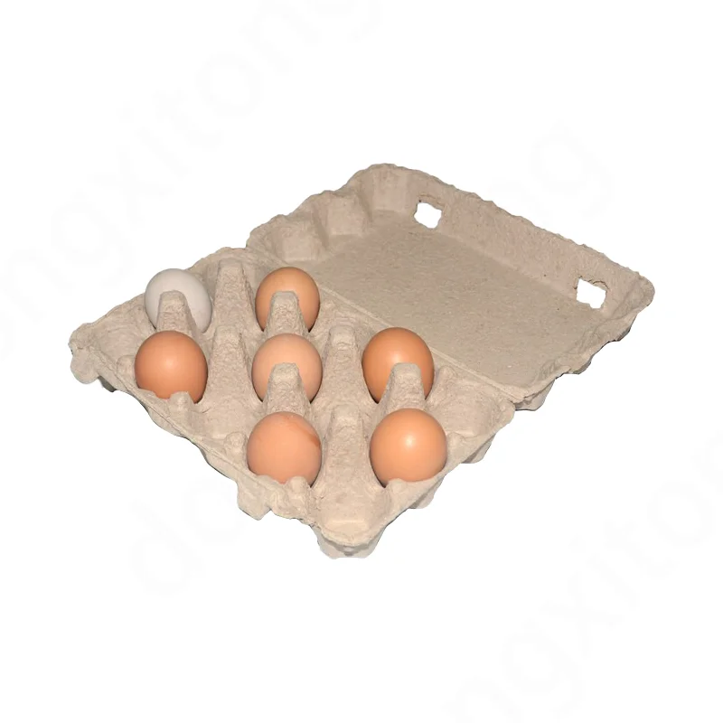 Wholesale environmental protection recyclable transport egg box protective film shock-proof decompression type paper egg tray