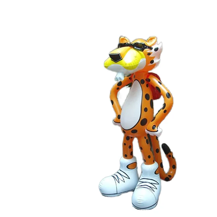 Party Promotion Gifts Kids Toys PVC inflatable chester cheetah