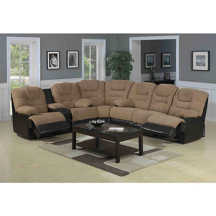 New arrival hot sale recliner single chair elegant living room sofa recliner high quality microfiber fabric sofa set