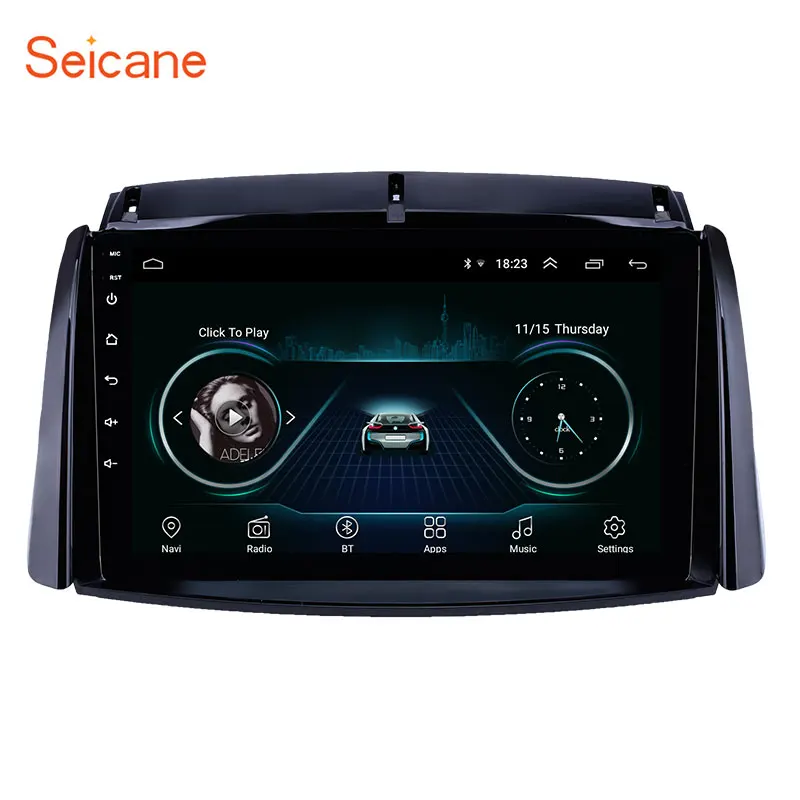  Головное устройство на Android 9 1 с HD сенсорным экраном дюймов поддержкой AUX OBD2 для Renault Koleos 2009-2016 GPS-навигация