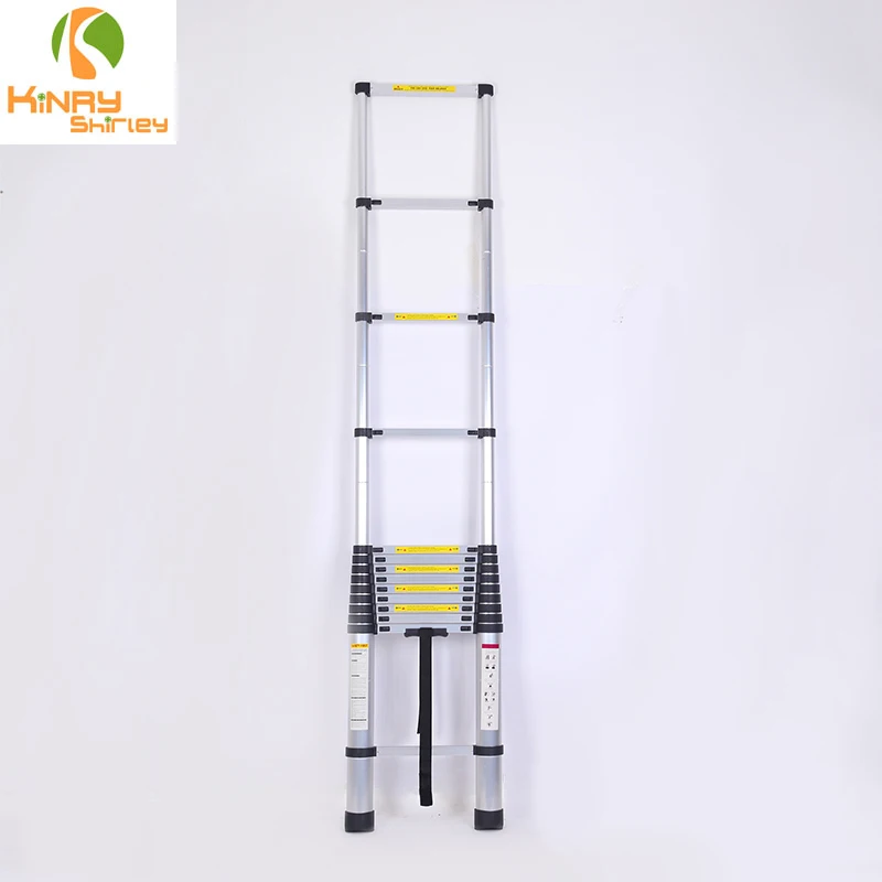 2.0m/2.6m/2.9m/3.2m/3.8m/4.1m/4.4m/5.0m/5.4m/6.2m/6.3m aluminium telescopic ladder