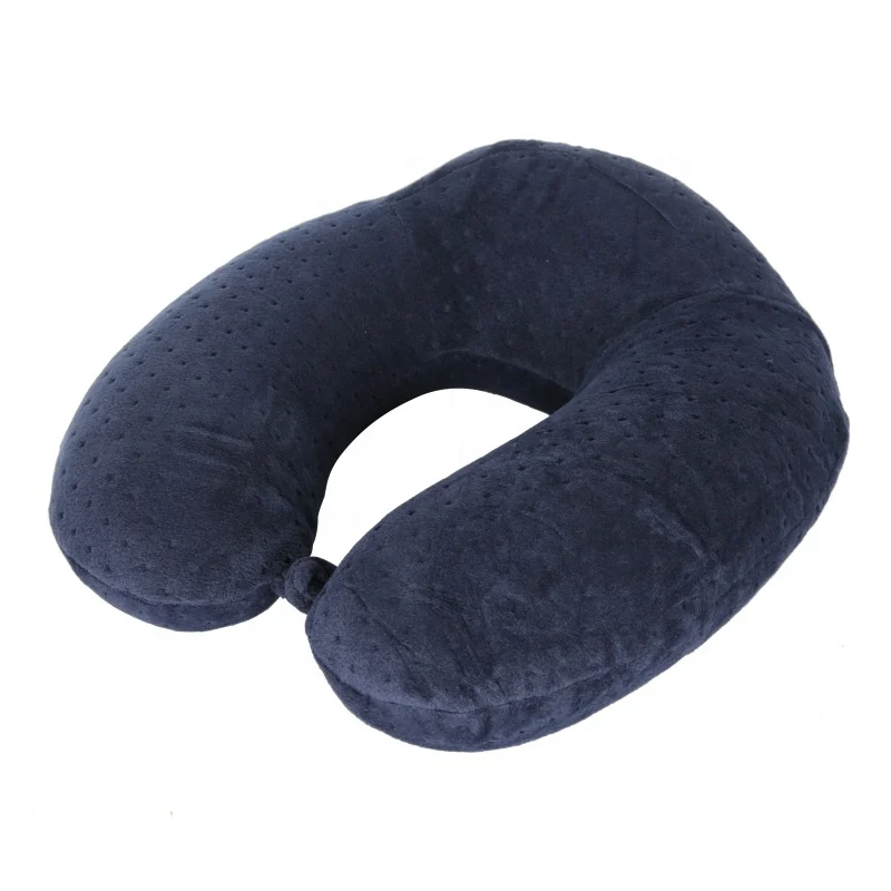 Customized Personalized Car Memory Foam Camping Airplane Neck Travel U Shape Pillow