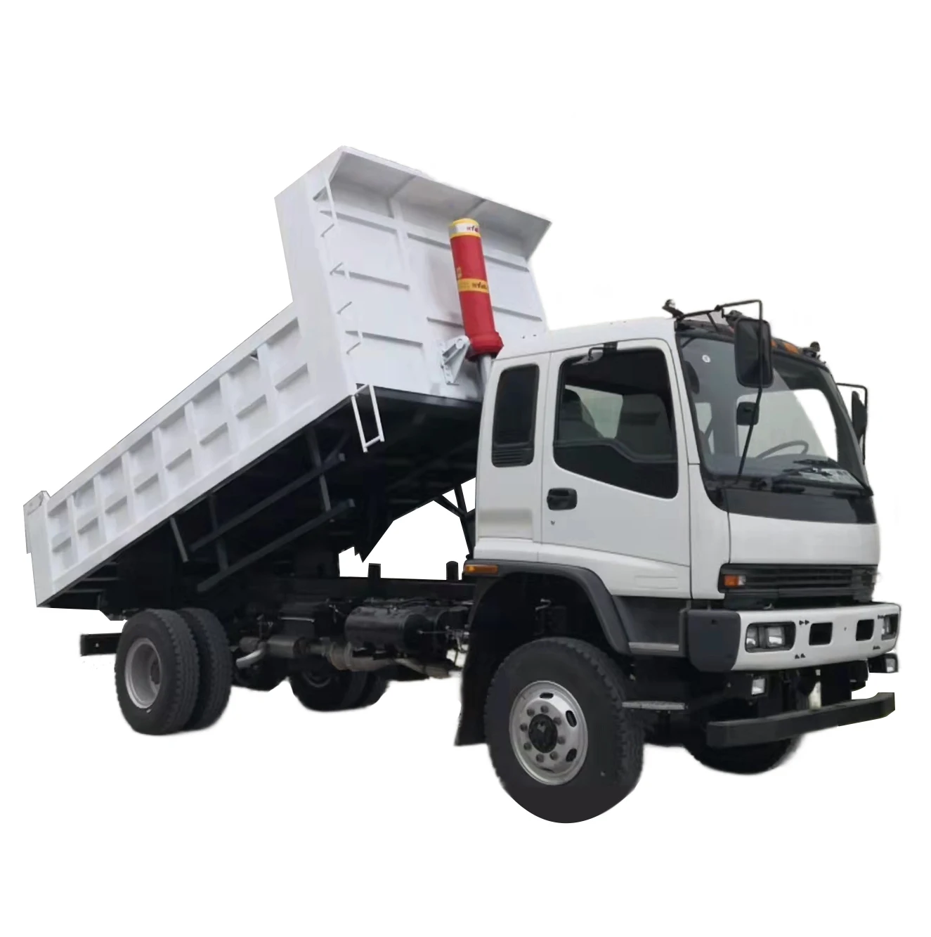 ISUZU 4x4 heavy duty camion FVR dump truck cargo truck 10CU.M