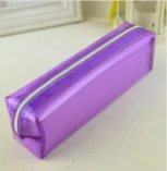 Custom Pencil Case Transparent Mesh Big Capacity Pencil Pouches Cosmetic Pouch Stationery Pen Bag With Zipper