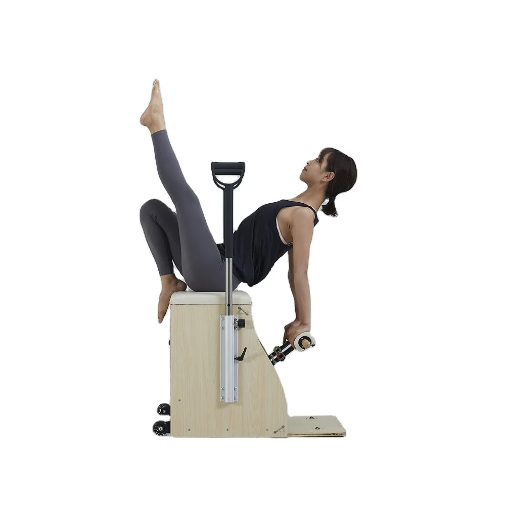 Factory OEM Yoga Equipment Leather Stability Step Elliptical Pilates Wunda Chair