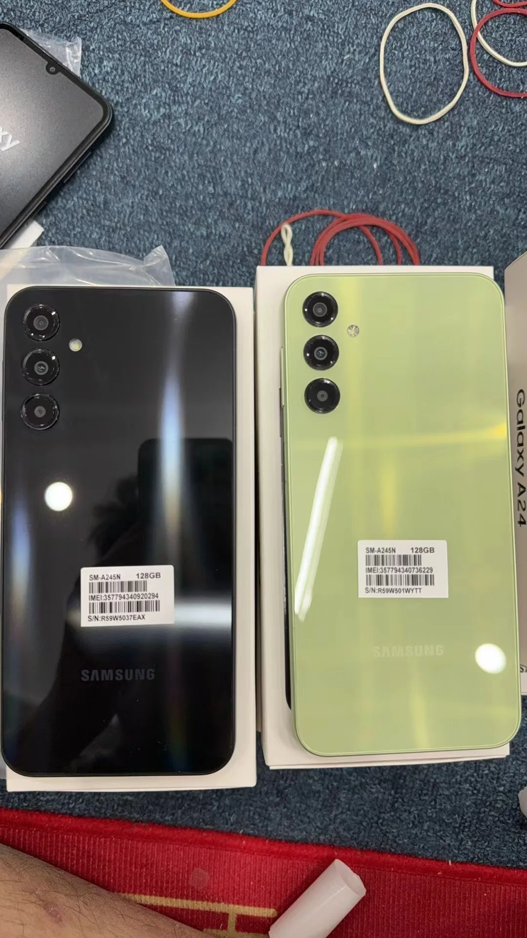 Android Phone Product Cheap Fingerprint A24 Galaxy Almost New for Samsung 128GB Bulk Sale Used