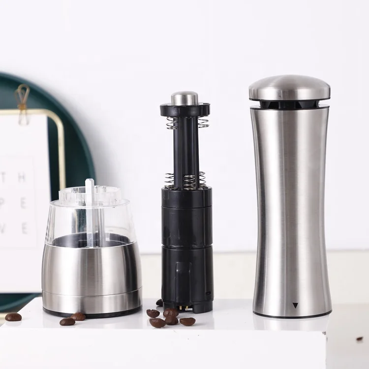 2022 New Style Automatic Spice Grinder Mill Glass Portable Spice Grinder