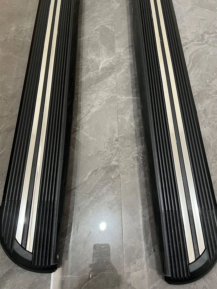 Factory Wholesale Universal Type Aluminum Running Boards Nerf Side Steps Thresholds