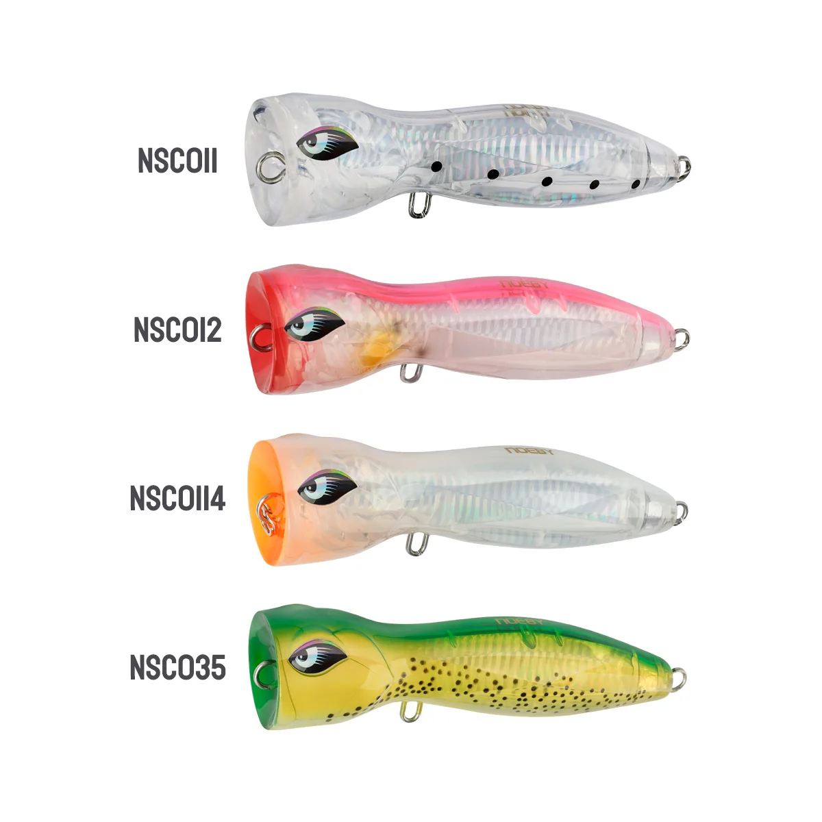 NOEBY crystal armor fishing lure 140mm 74g floating topwater trolling baits saltwater retrive jerk popping lure