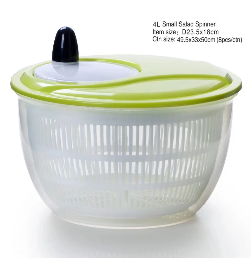 Quick and Easy Multi-Use Lettuce Spinner  Vegetable Dryer Fruit Washer Pasta and Fries Spinner