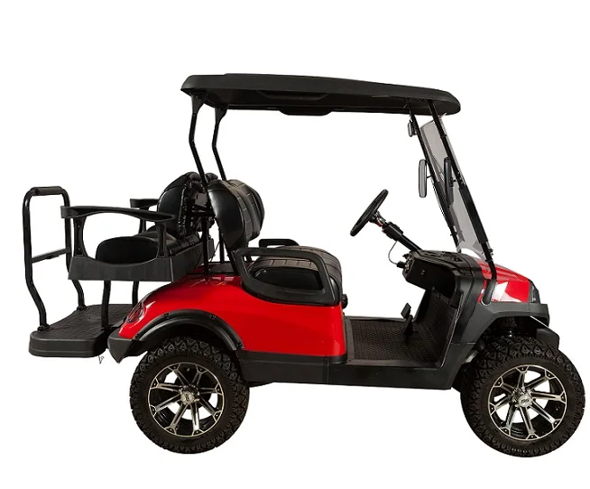 4 wheel street legal used electric golf buggy high quality hunting golf cart 1 year full warranty