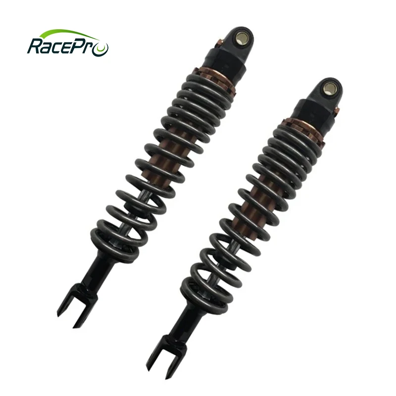 Новинка, пружина RACEPRO 355 мм, 375 мм, 415 мм, 7 мм, 8 мм, вилка амортизатора для мотоцикла 27 мм для Yamaha Kawasaki, Honda, BMW, ATV, Aeon 3d-350
