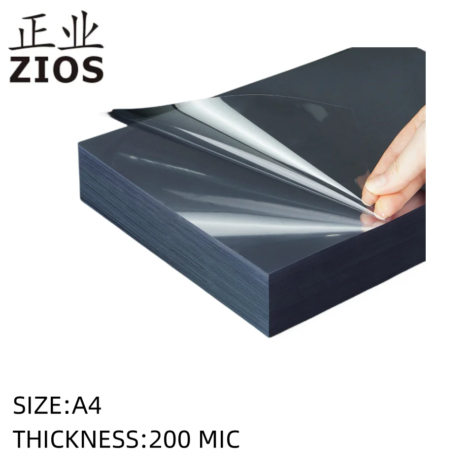 Профессиональная фабрика A4 ПВХ прозрачная переплетная крышка от производителя Прямая продажа передняя