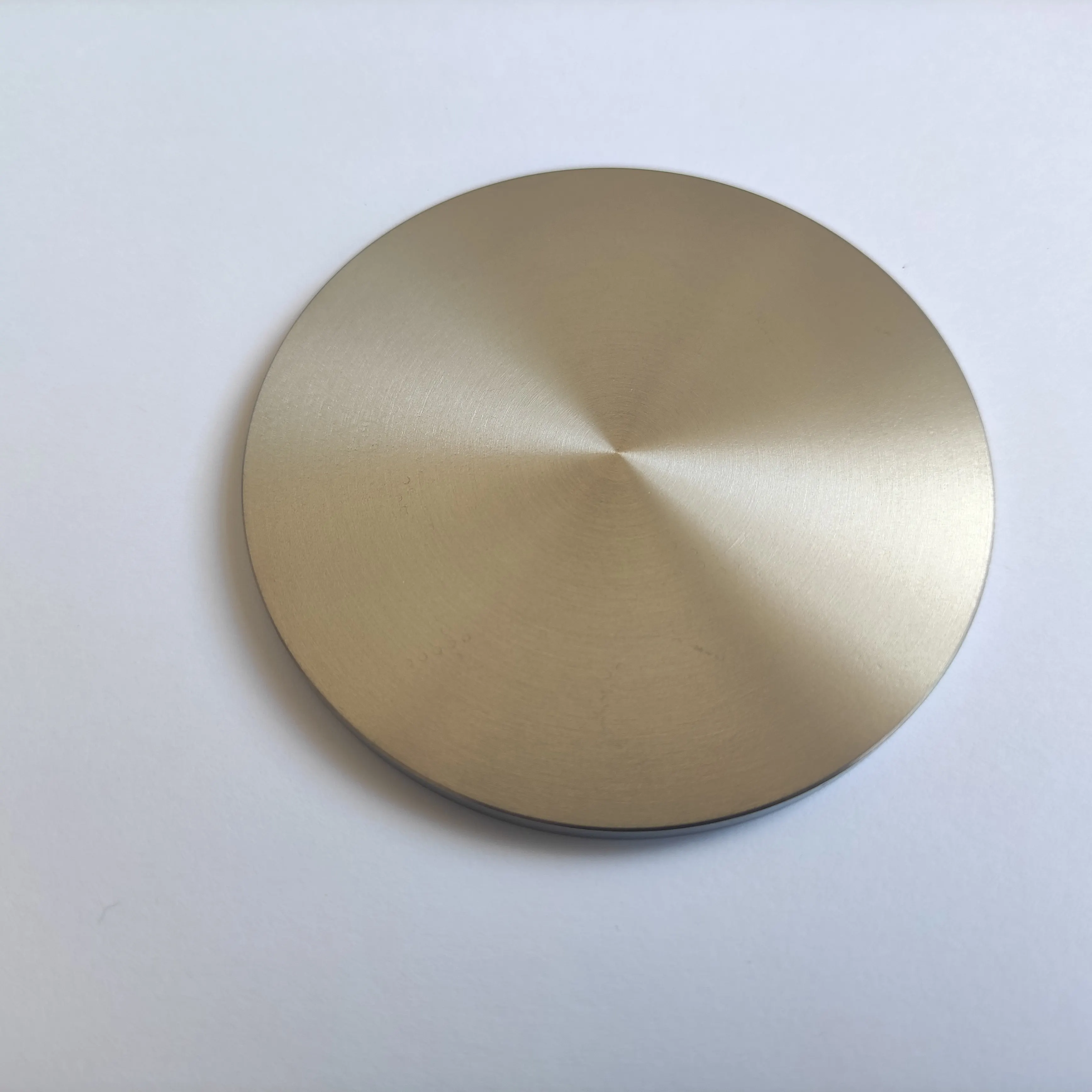 Custom High purity Titanium 99.99% 4N disc Ti sputtering target for pvd coating