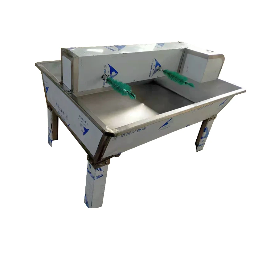 
The four-tank glass bottle washing machine semi automatic 2021 