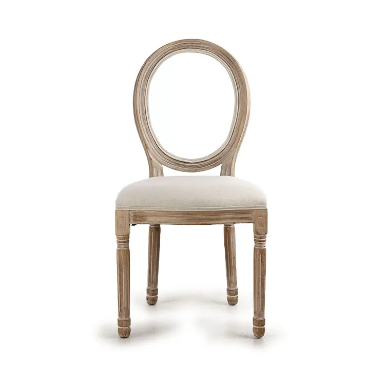 Anji KaseiHomeland Royal Soft Cotton Rubber Wood Upholstered Pu Wooden Designs Dining Chairs