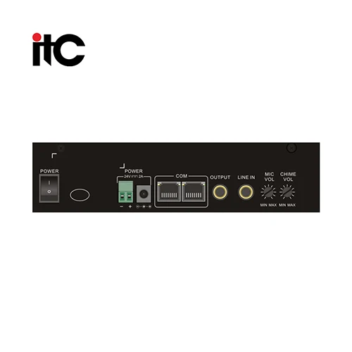 Professional remote paging microphone for broadcast announcement and emergency warning