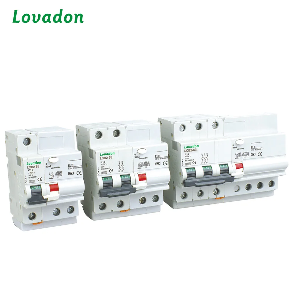 C16 перегрузки по току протектор выключателя AC земли elcb утечки