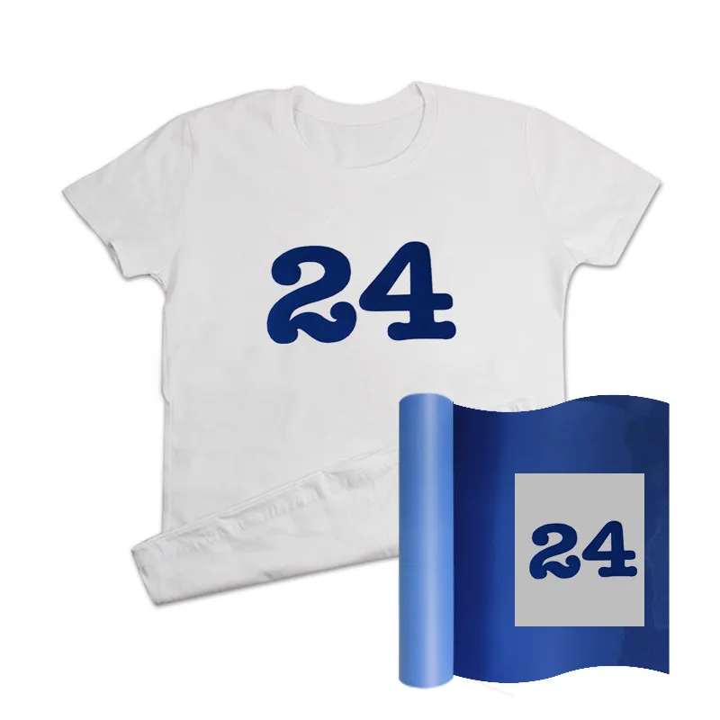 Ready to Ship 3d flock heat transfer press vinyl custom heattransfer vinyl for clothing