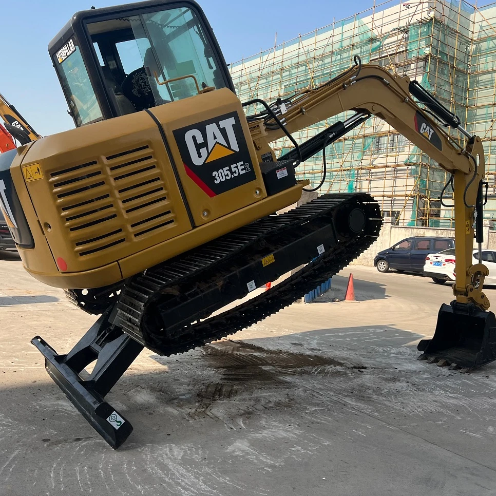 Mini caterpillar 305.5 e2 for sale china cat 305.5e2 Crawler Excavator  5.5 ton excavator