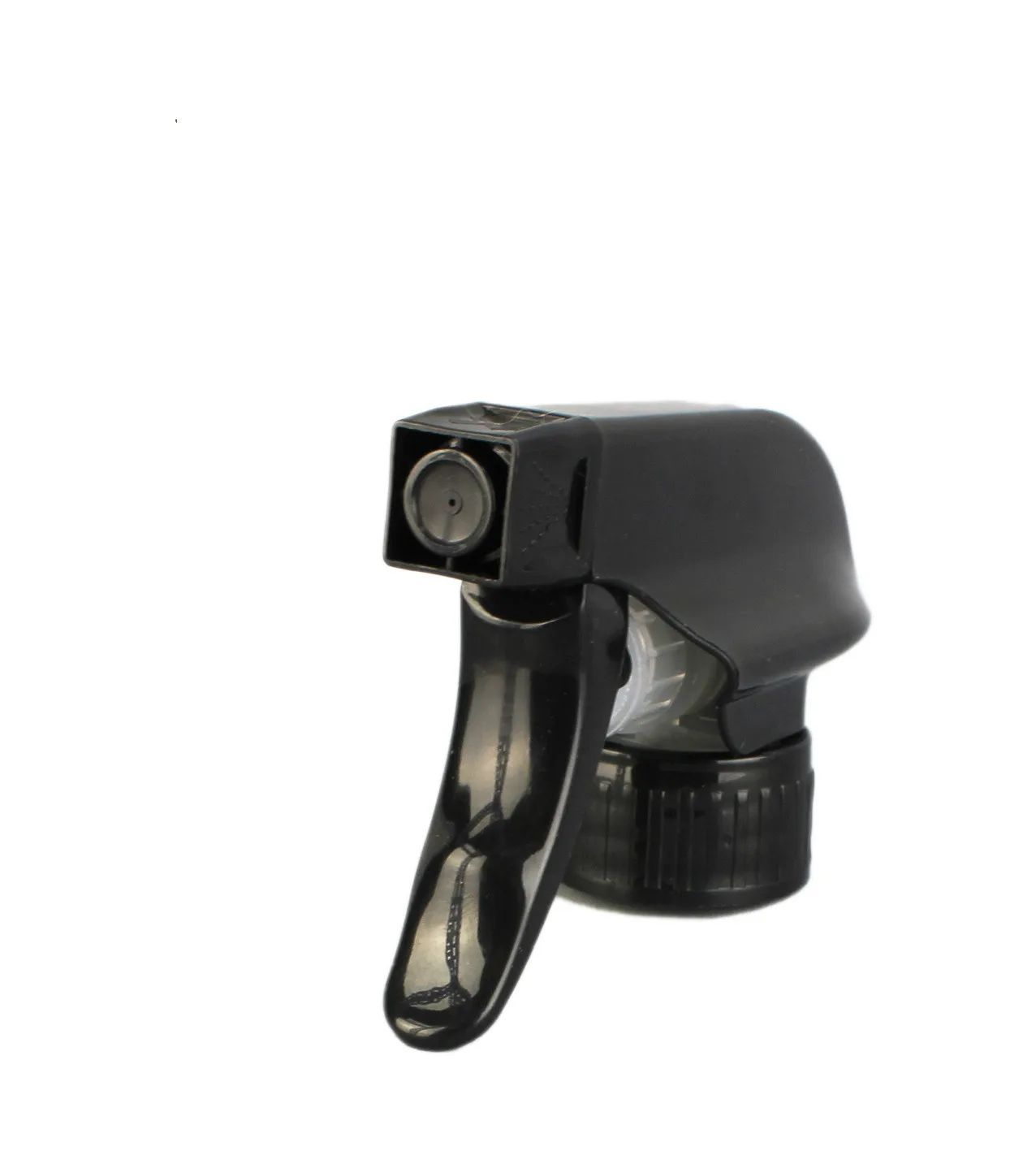 High quality 16oz 500ml matte black glass vodka trigger spray bottle