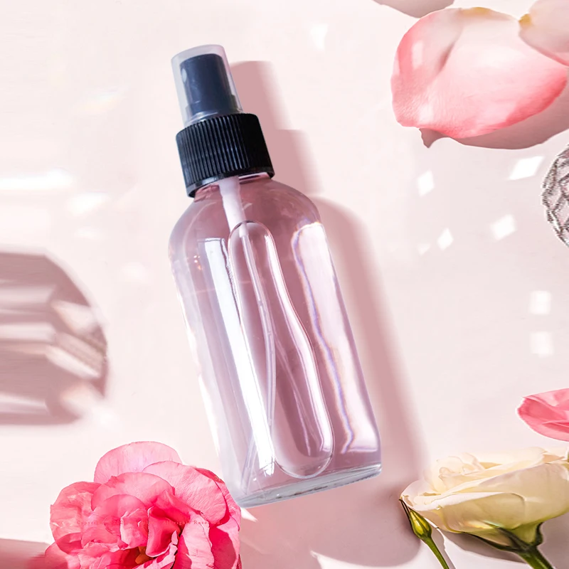 Wholesale 100% Organic Moisturizing Calming Pure Rose Water Spray Facial Mist Rose Hydrosol Face Toner