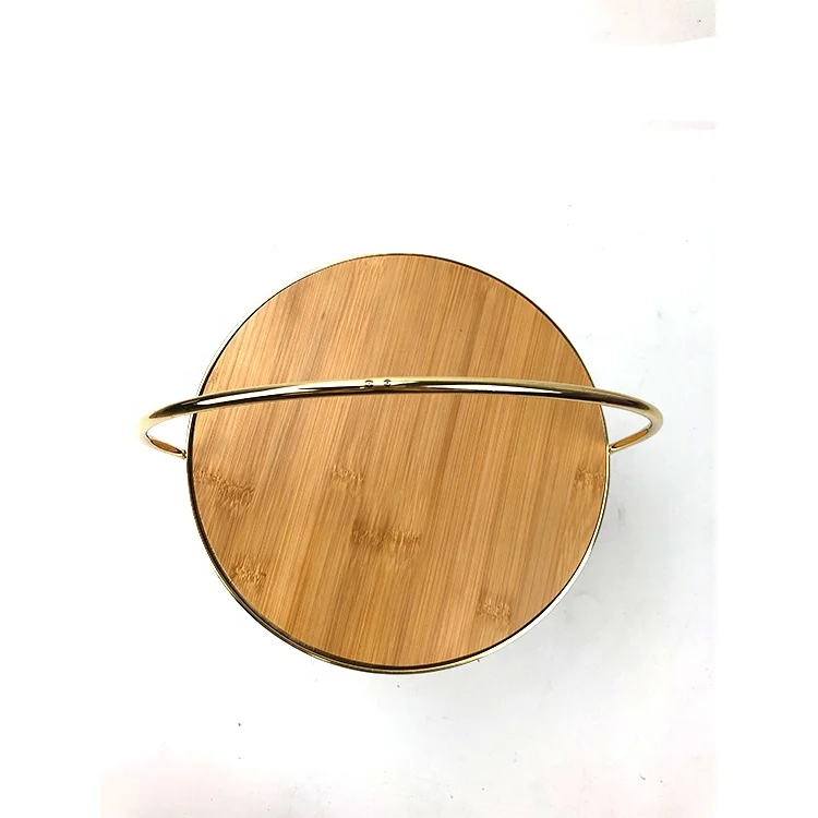 2 Tier bamboo Cake Stand , cake rack  for Desserts Fruits Snack Candy display