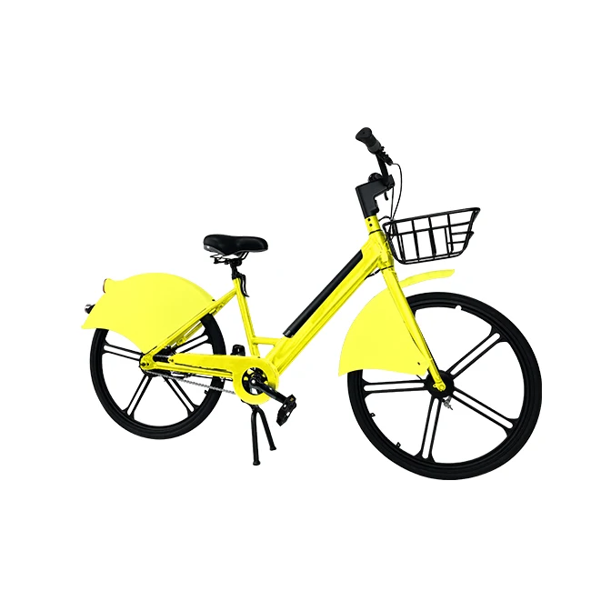 350W 36V 10AH bicicleta eletrica lithium battery alloy frame 25km/h city electric bike sharing Sharing Ebike