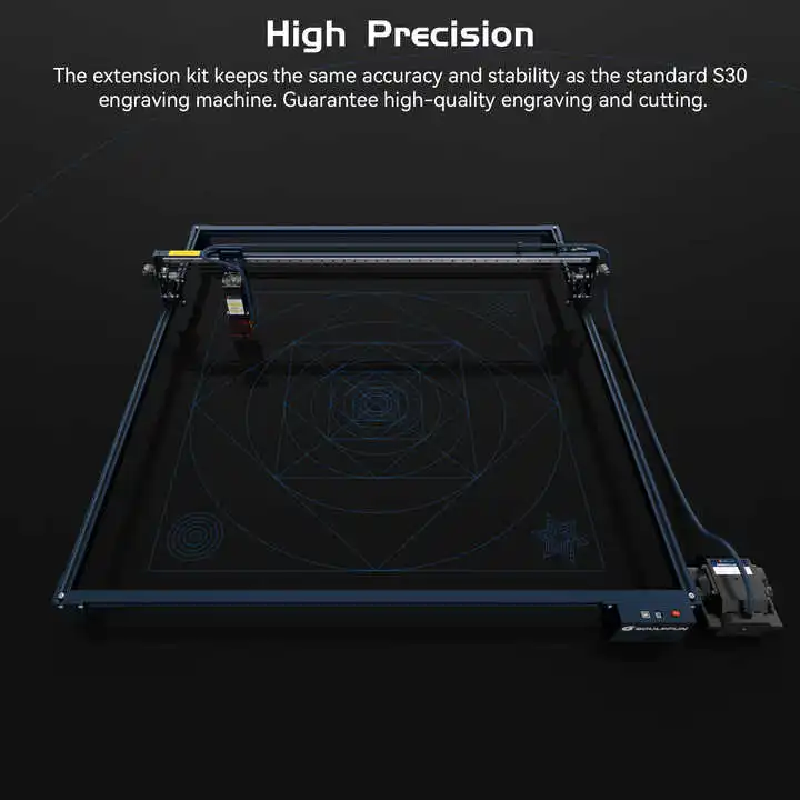 Axis Extender Expansion Rod 935x905mm Laser Engraving Machine Area Extension Kit