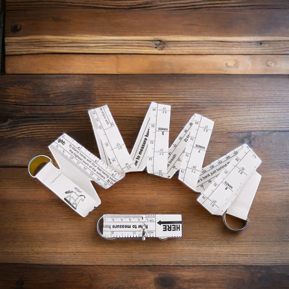 Equestrian Equipment Horse Height and Weight Band Tape Measurement for Racing