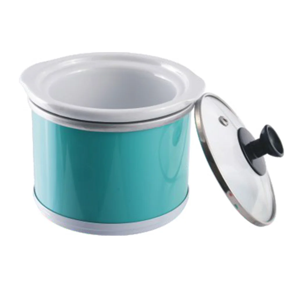 0.65QT electric mini slow cooker with removable ceramic pot