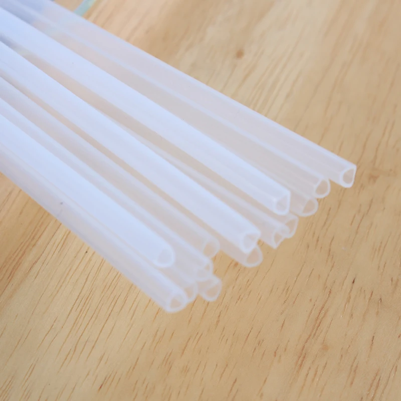 
PE Pump head straw emulsion pump pipette plastic PE transparent tube Daily cosmetic spray pump straws plastic pipe 