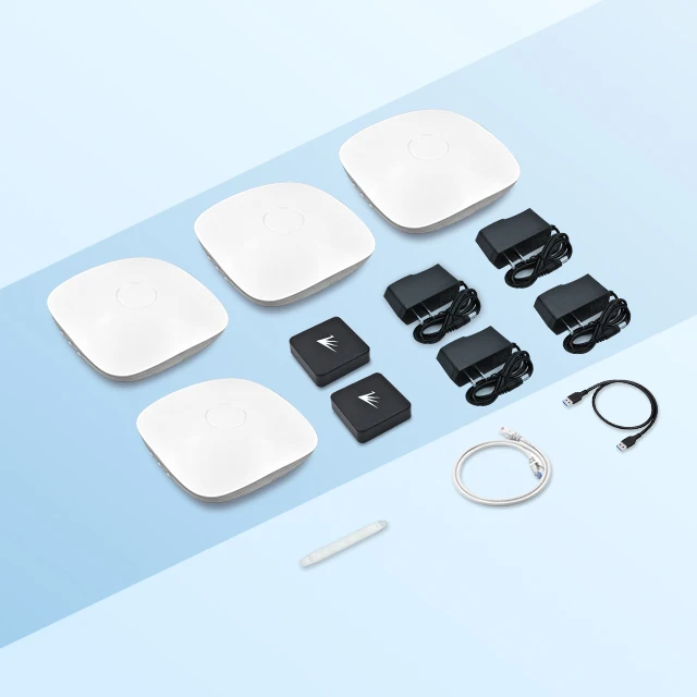 Feasycom IoT Wireless Precise Localization Asset Tracking UWB Tracker With Bluetooth Gateway & BLE Tags