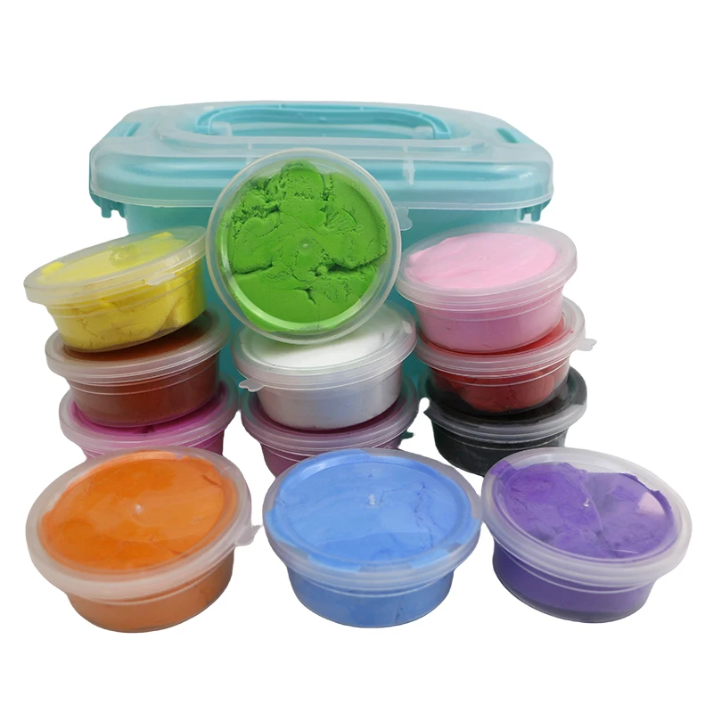 DIY Toy for kid Montessori education Sweets maker color clay set mud Play Dough Series with Mold toy air-dried ultralight clay