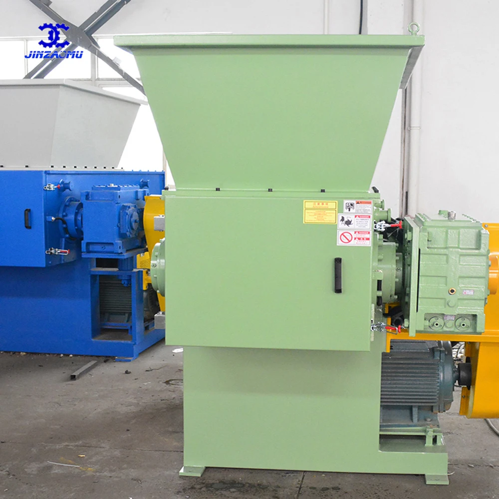 Stable Quality Industrial Production Line Machinery Plastic PET Bottle Waste Recycling Single Shaft Shredder