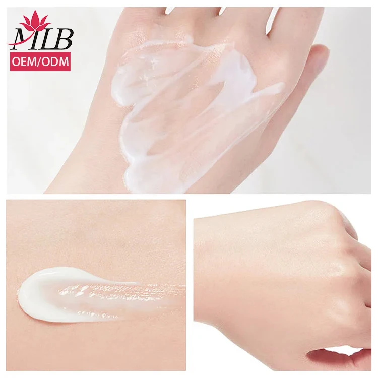 Oem Sensitive Skin Mineral Sunscreen Lotion Spf 50+ Gentle Formula Oil Control Sunscreen for Women