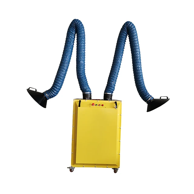 Fume extractor smoke collector for welding